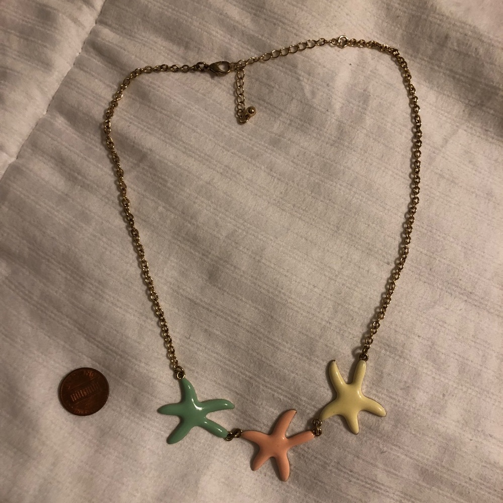 Starfish necklace